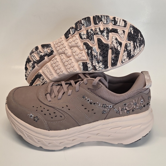 Hoka x Anthropologie Vibrant Bloom U Bondi L sneakers Embroidered    11.5 - Picture 13 of 14